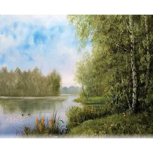 Kalendarz ścienny POLSKA W MALARSTWIE 13-planszowe 2024 320mm x 470mm Lucrum (RW06)