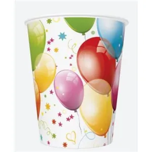 Kubek jednorazowy daisy papier 250ml Pol-mak (01)