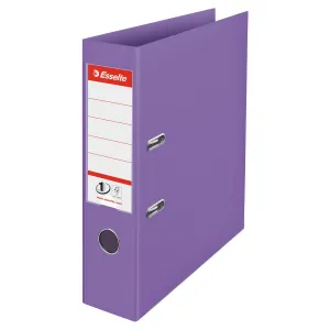 Segregator dźwigniowy Esselte Colour Breeze No.1 A4 lawendowy 75mm (628432)
