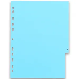 Przekładka numeryczna Oxford A4 mix 12k 1-12 225mm x 300mm (100204769)