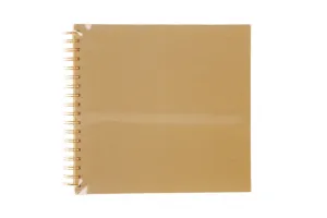 Album tradycyjny do zdobienia BEŻOWY - faktura płótna, 245x230mm Galeria Papieru (256032)