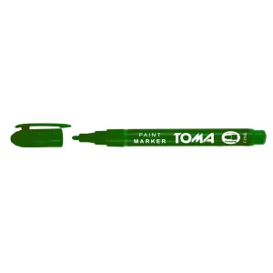 Marker olejowy wkład zielony 1,5mm okrągła końcówka Toma