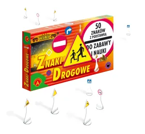 Gra edukacyjna znaki drogowe Alexander (0179)