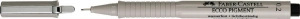 Cienkopis kreślarski Faber Castell Ecco Pigment, czarny 0,2mm 1kol. (FC166299)
