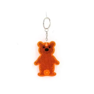 Brelok zawieszka odblaskowa miś wys.7cm, karta 12sz Adar (216631)