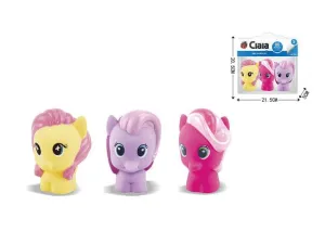 Figurka piszczki koniki 3 szt. Bigtoys (BPI2022)