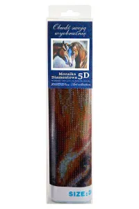 Zestaw kreatywny Diamentowa mozaika 30x40cm Konie 6 Flamingo Line (TGC83111)
