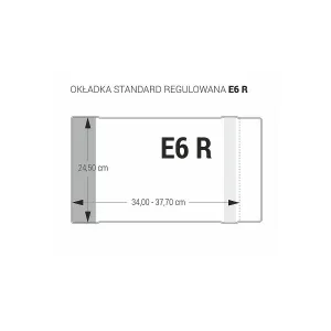 Okładka Biurfol E6R 245mm x 340-377mm (OZK-47)