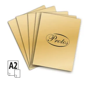 Brystol A2 złoty 20k [mm:] 430x610 Protos (1050)
