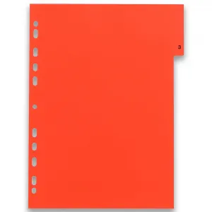 Przekładka numeryczna Oxford A4 mix 12k 1-12 225mm x 300mm (100204769)