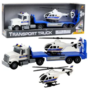 Laweta Policyjna Transportowa Helikopter Światła Dźwięki Lean (23126)
