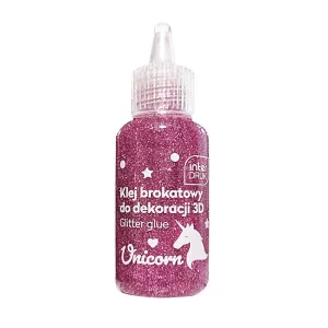 Klej artystyczny UNICORN brokatowy 3D 5902277337085 20ml Interdruk (20ml)
