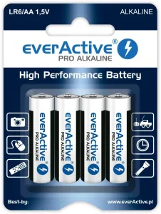 Baterie Pro Alkaline AA LR6 Everactive