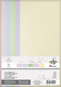 Filc Craft-Fun Series pastelowy A4 kolor: mix 10 ark. Titanum (179901B)