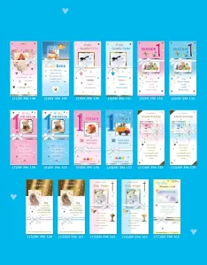 Kartka składana Artis collage SatyNova SN / SNV DL 230mm x 122mm