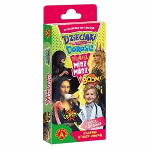 Gra planszowa MISZ MASZ CIEKAWOSTKI O PRZYRODZIE - DZIECIAKI KONTRA DOROŚLI TRAVEL Alexander