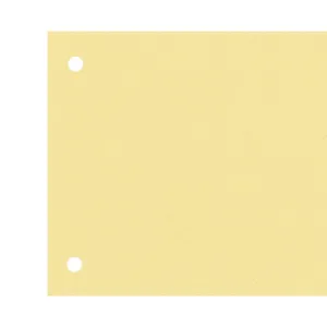 Przekładka czysta Oxford 1/3 A4 żółta 180g 100k (100205026)
