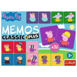 Gra pamięciowa Peppa Memos & Plus Trefl (02270)