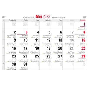 Kalendarz ścienny Avanti wieloplanszowy 285mm x 410mm (KA-11)