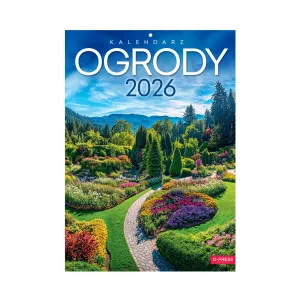 Kalendarz ścienny A4 OGRODY A4 Press (5904830713411)