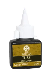 Tusz kreślarski kolor: czarny perłowy 35ml Artea