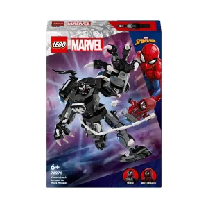 Klocki konstrukcyjne Super Heroes Mechaniczna zbroja Venoma vs. Miles Morales Lego (76276)