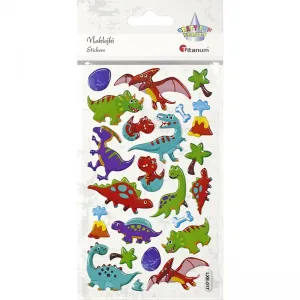 Naklejka (nalepka) Titanum Craft-Fun Series dinozaury (LXE-017)