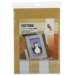 Karton falisty Tymos złota - złota 250mm x 353mm