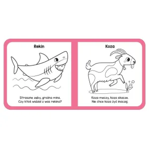 Książka dla dzieci Mały miś to lubi! Zabawy logopedyczne. Aksjomat