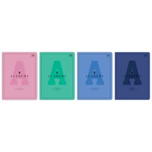Zeszyt Hybrid Academy A5 60k. 90g krata Interdruk