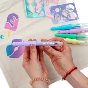 Marker specjalistyczny MARKERY DO TKANIN wkład mix okrągła końcówka Derform (MTSSSW5KA)