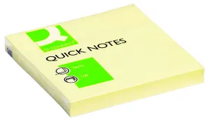 Notes samoprzylepny Q-Connect żółty 100k 76mm x 76mm (KF10502)