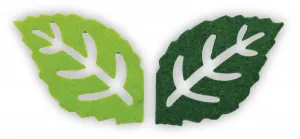 Ozdoba filcowa Titanum Craft-Fun Series Liście ażurowe (3630)