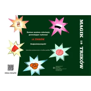Gra edukacyjna mały magik 18 trików mały magik Abino