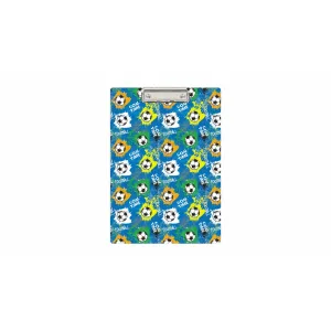 Deska z klipem (podkład do pisania) FOOTBALL A4 mix Biurfol (KHN-01-34)