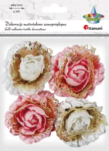 Ozdoba materiałowa Craft-Fun Series róże Titanum (25YX0902-8)