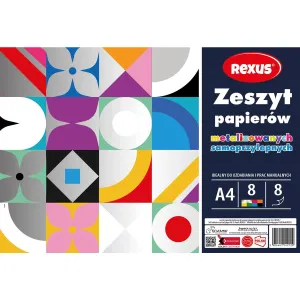 Zeszyt papierów kolorowych metalizowanych A4 Beniamin (2129)