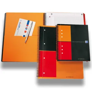 Kołozeszyt (kołobrulion) Oxford International A4+ 80k. 80g linia/tagi 248mm x 297mm (100102994)