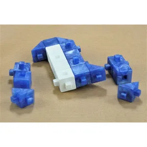 Klocki plastikowe KUBIKI FROSTY Abino