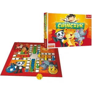 Gra planszowa Trefl chińczyk ilustrowany chińczyk ilustrowany (01621)