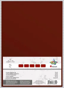 Filc Craft-Fun Series A4 kolor: czekoladowy 10 ark. Titanum (345156)