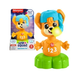 Zabawka edukacyjna LINK SQUAD LISEK MUZYCZNE PRZECIWIEŃSTWA Fisher Price (HYL37)