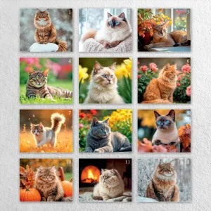 Kalendarz ścienny 16  stron wieloplanszowy A3 Press (KOTY)