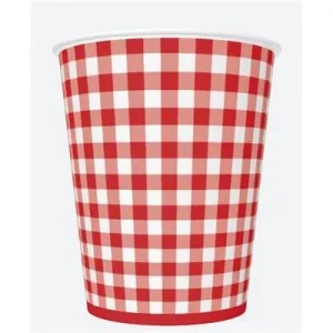 Kubek jednorazowy daisy papier 250ml Pol-mak (01)