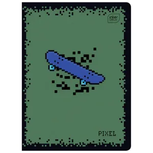 Zeszyt PIXEL A5 16k. 70g krata Interdruk (ZE16KFK)