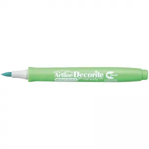 Marker specjalistyczny Artline metaliczny decorite, zielony pędzelek końcówka (AR-035 4 8)