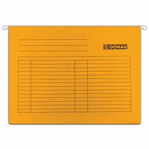 Teczka zawieszkowa A4 pomarańczowy karton 230g Donau (7410905-12)