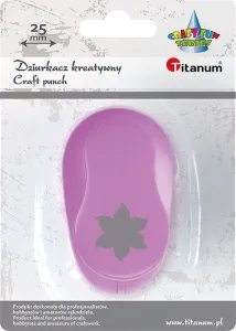 Dziurkacz ozdobny Craft-Fun Series 25mm kwiat Titanum (T-8810-125e)