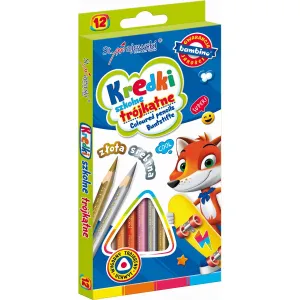 Kredki ołówkowe 12 kol. St.Majewski