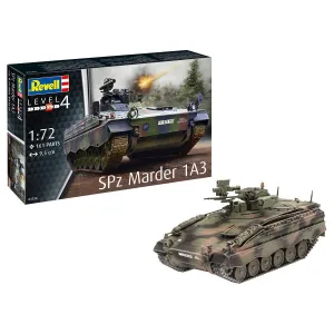 Model do sklejania Spz Marder 1A3 - niemiecki gąsienicowy bojowy wóz piechoty Revell (03326)